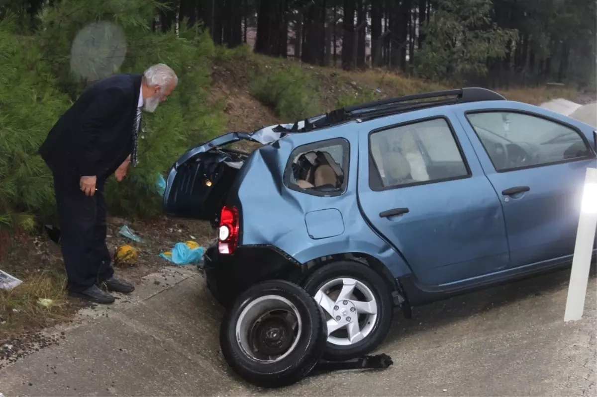 Tekirdağ\'da Trafik Kazası: 3 Yaralı