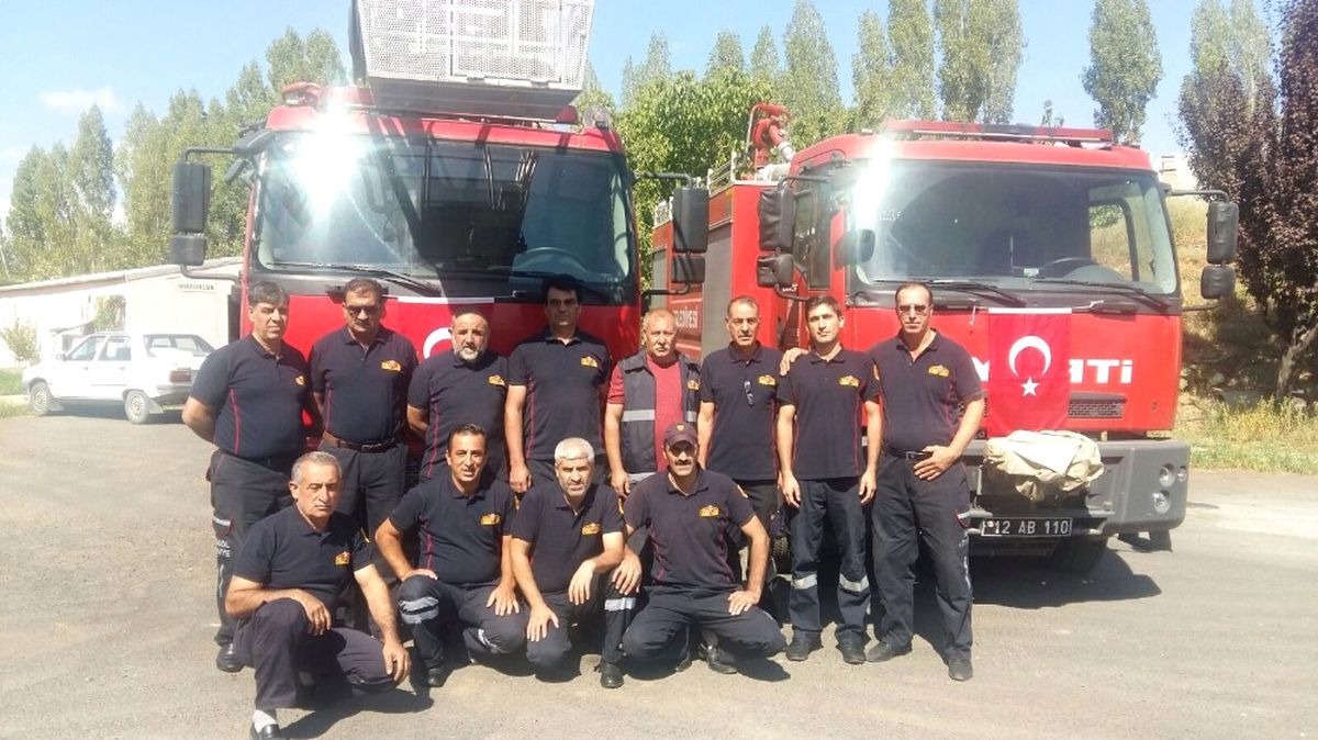 Bingöl\'de İtfaiye, 333 Yangına Müdahale Etti