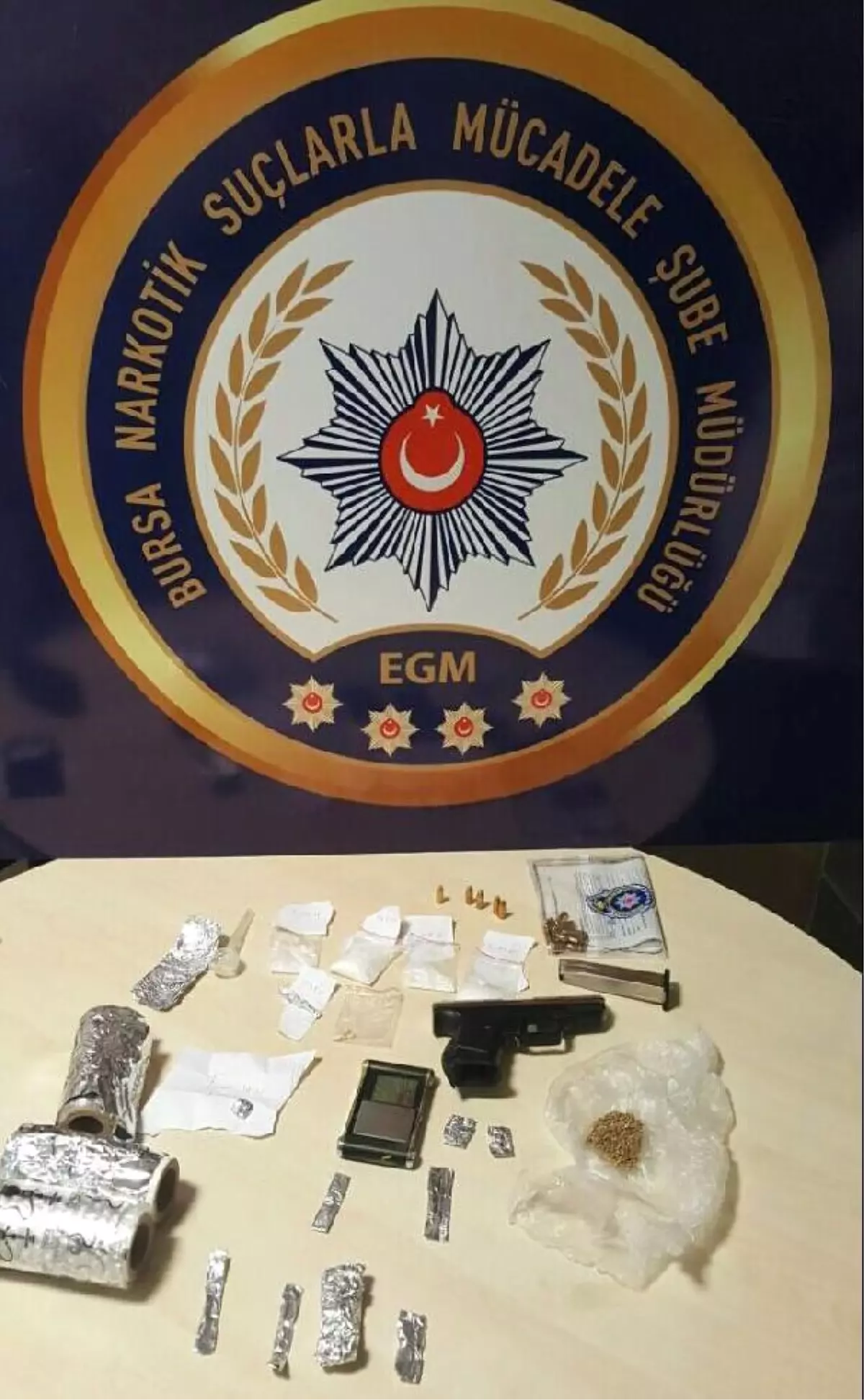 Bursa Polisi Uyuşturucuya Geçit Vermiyor