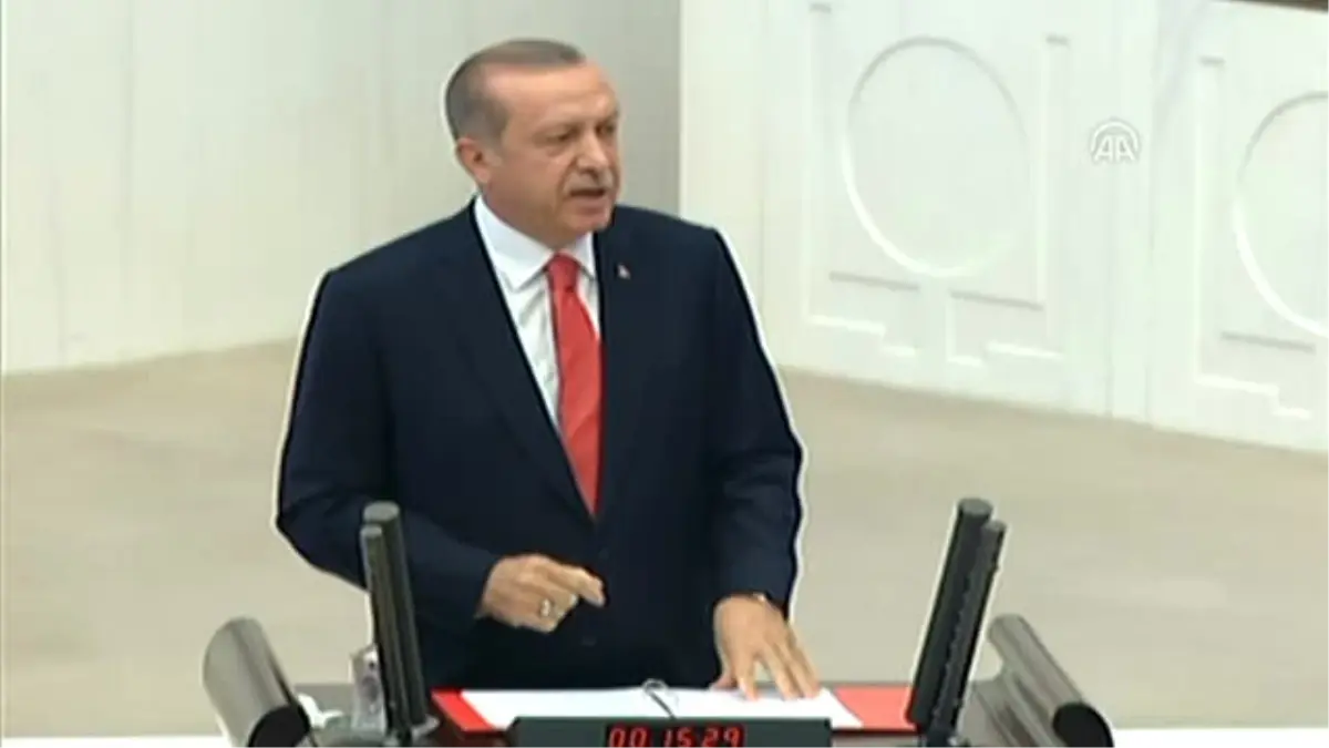 Cumhurbaşkanı Erdoğan: " Biz Türkiye Olarak Sınırlarımız İçinde ve Dışında Terör Örgütleriyle...