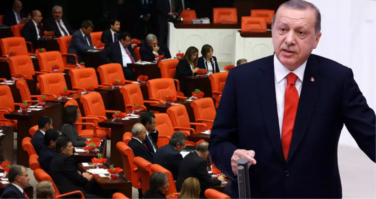 Erdoğan\'dan Meclis Törenine Katılmayan HDP\'ye Çok Sert Tepki: Onların Yeri Kandil