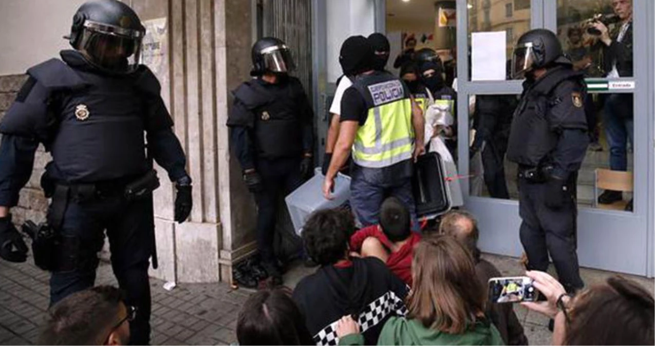 Katalonya\'da Bağımsızlık Referandumu Başladı, Polis Sandıklara El Koydu