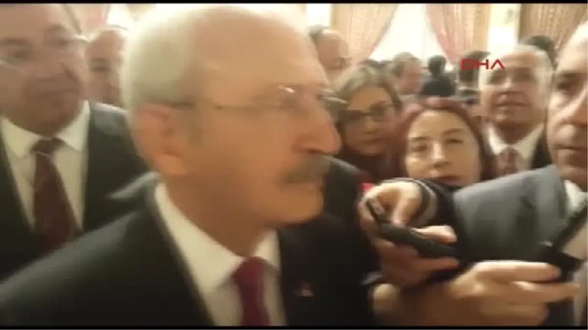 Kılıçdaroğlu: Meclis Başkanı Özür Diledi Bizim Cephede Bir Kopukluk Yok