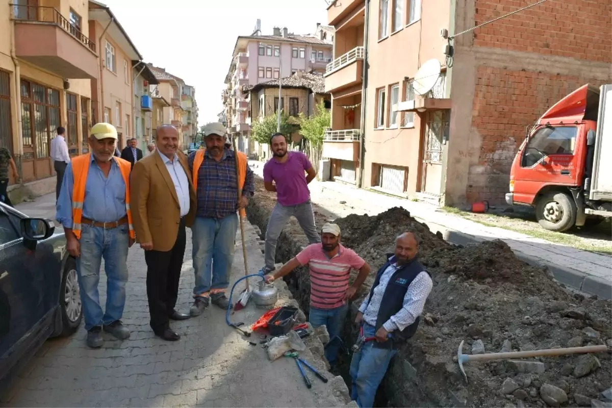 Taşköprü\'de Doğalgaz Çalışmaları Tam Gaz Devam Ediyor