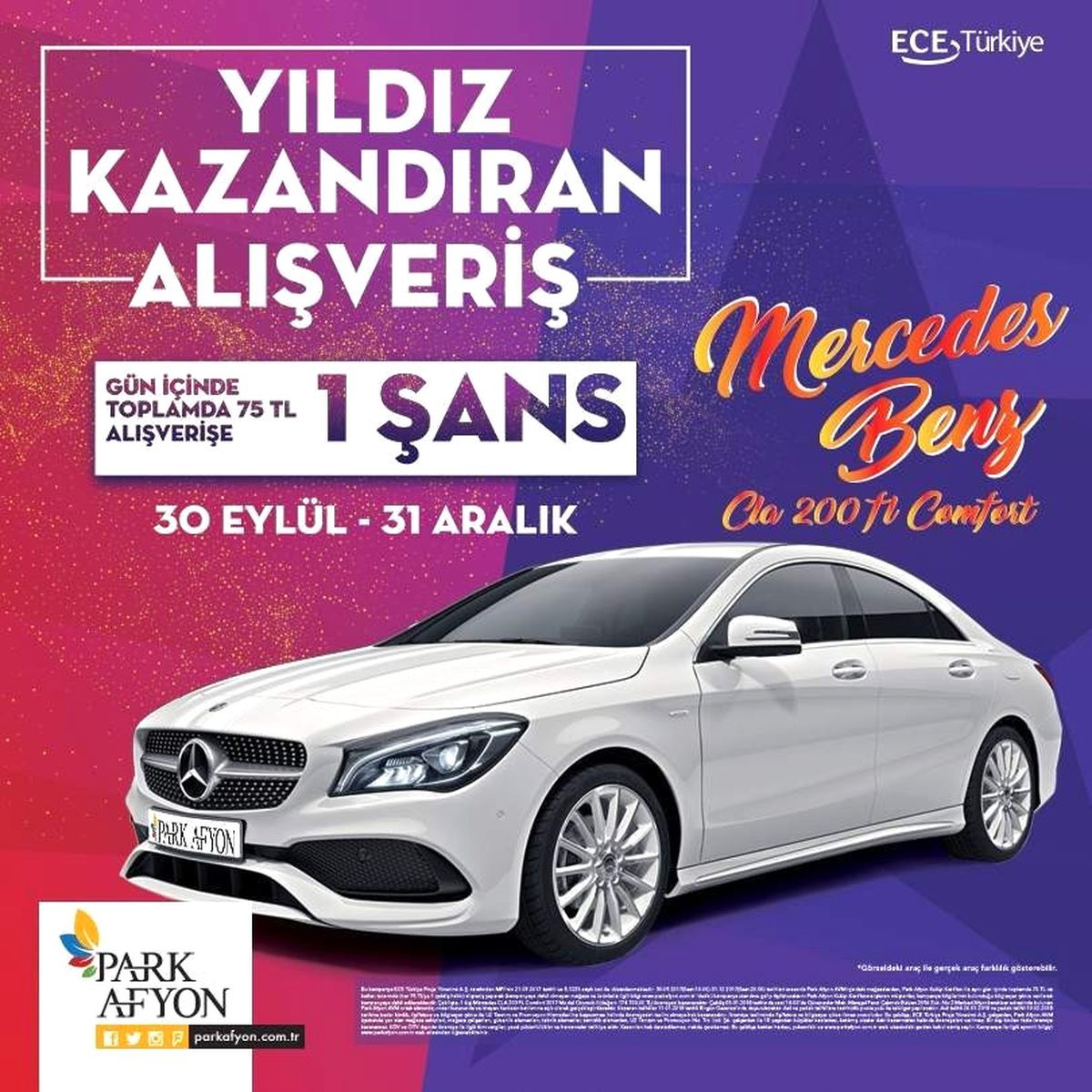 Yıldız Kazandıran Alışveriş Park Afyon\'da