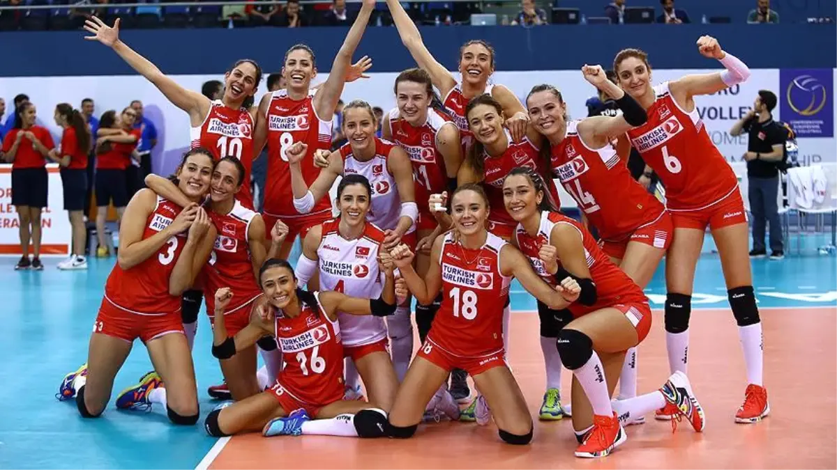 A Milli Kadın Voleybol Takımımız, Avrupa Üçüncüsü Oldu