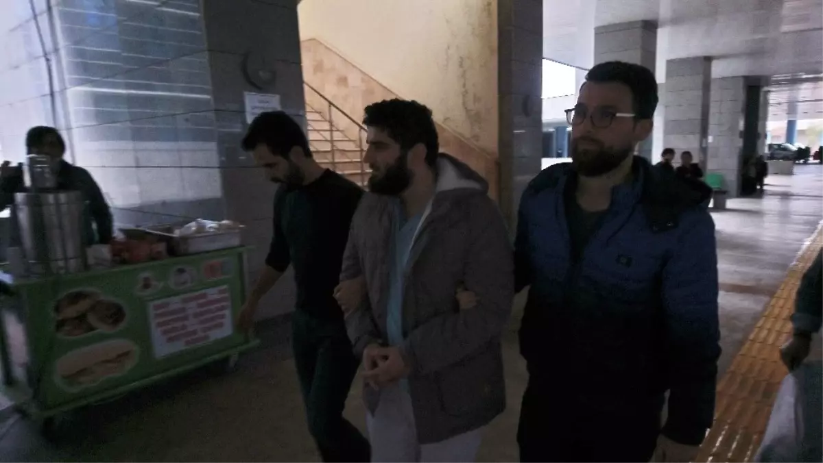 Ataşehir\'de Kadına Yumruk Atan Saldırgan Adliyeye Getirildi