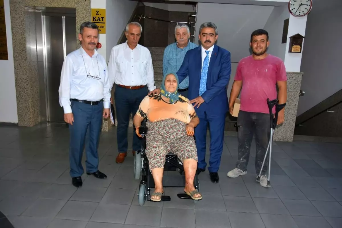 Başkan Alıcık Bir Engelliyi Daha Sevindirdi