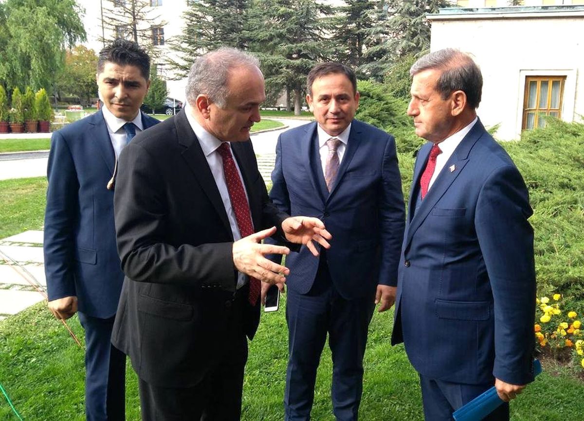 Başkan Süleyman Özkan TBMM\'nin Açılış Resepsiyonuna Katıldı