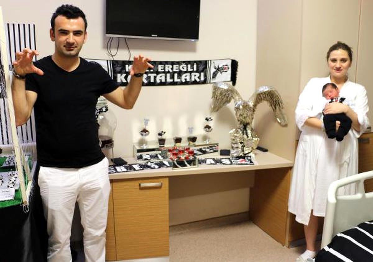 Bebeğinin Hastanedeki Odasını \'Kartal Yuvası\'na Dönüştürdü