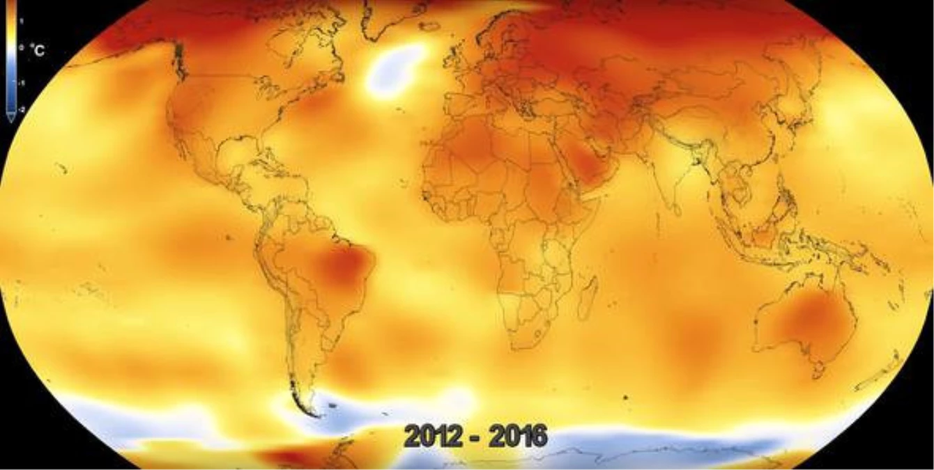 Küresel Isınma Ciddi Boyutlarda! Dünya\'nın Sıcaklığı 1880\'den Beri Artıyor