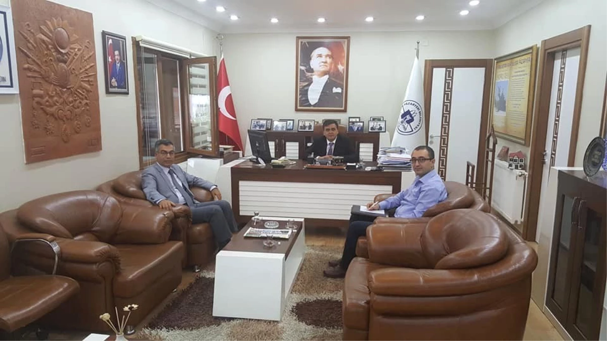 Pazaryeri Belediye Başkanı Yalçın\'a Ziyaretler Sürüyor