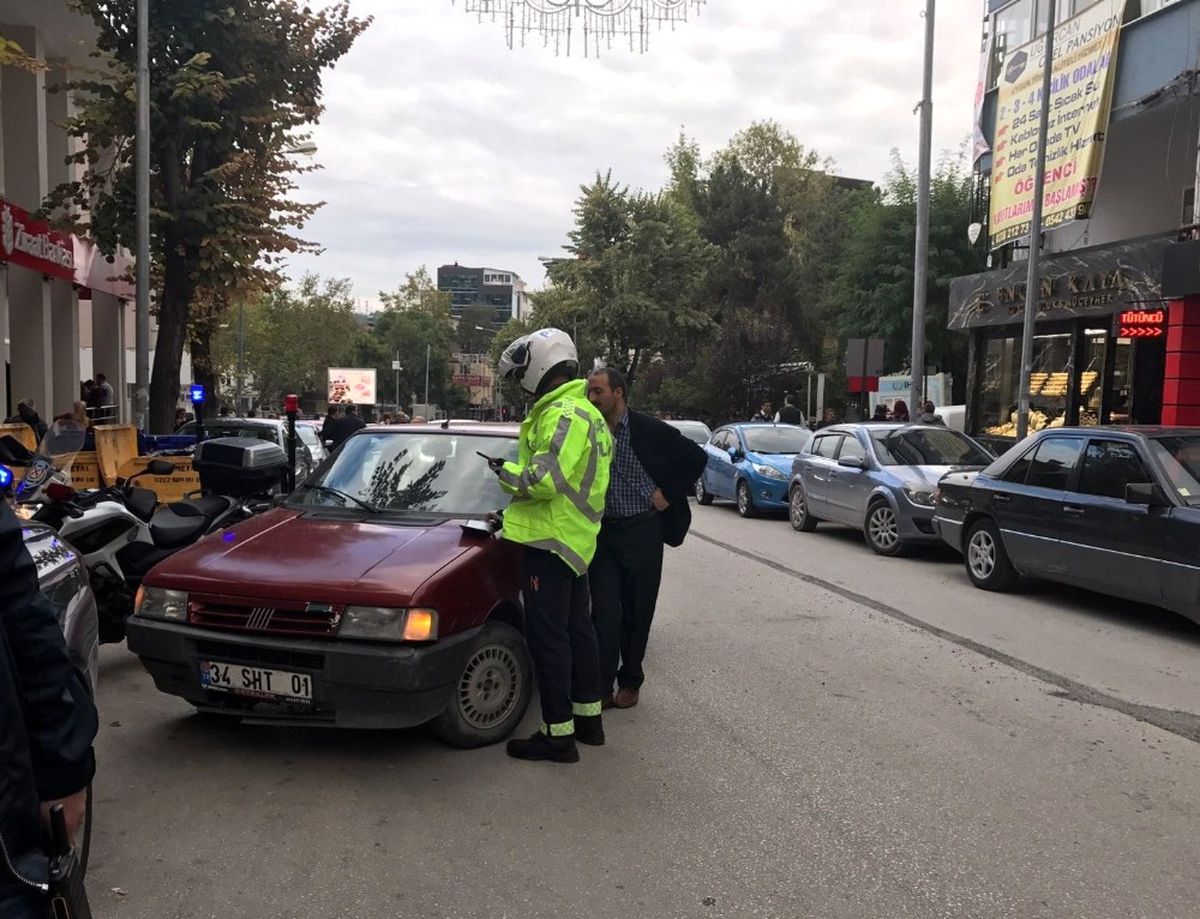 Uygunsuz Parka 71 TL Ceza