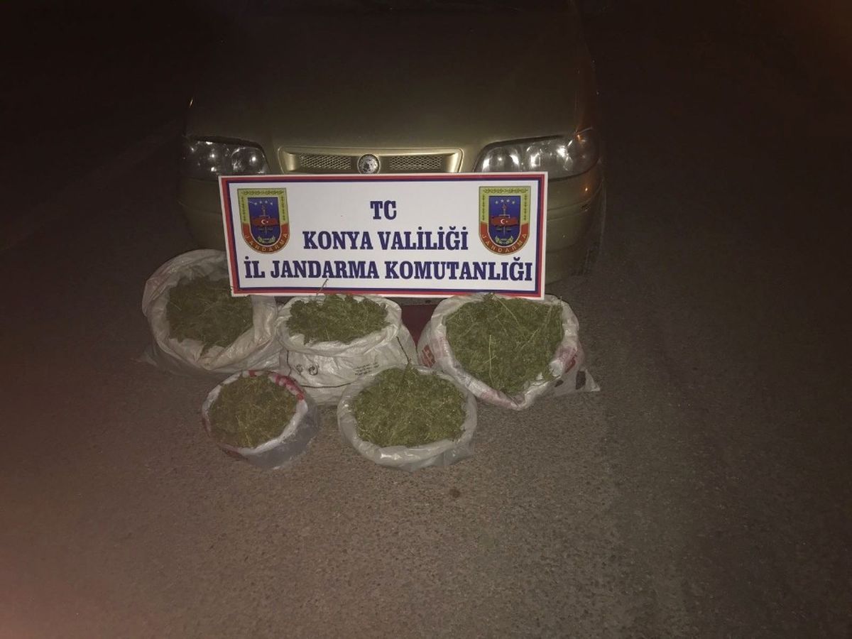 Akşehir\'de Esrar Operasyonu