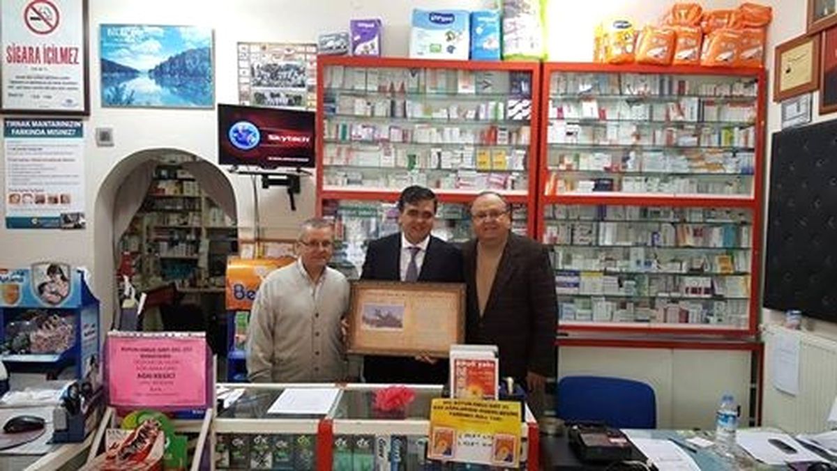 Başkan Yalçın\'ın Esnaf Ziyareti