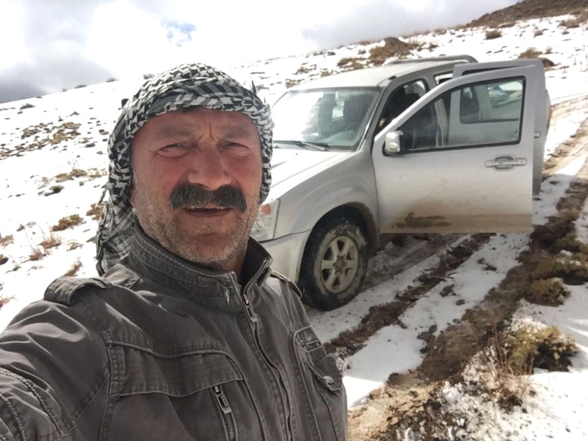 Berçelan Yaylası\'na Yılın İlk Karı Yağdı