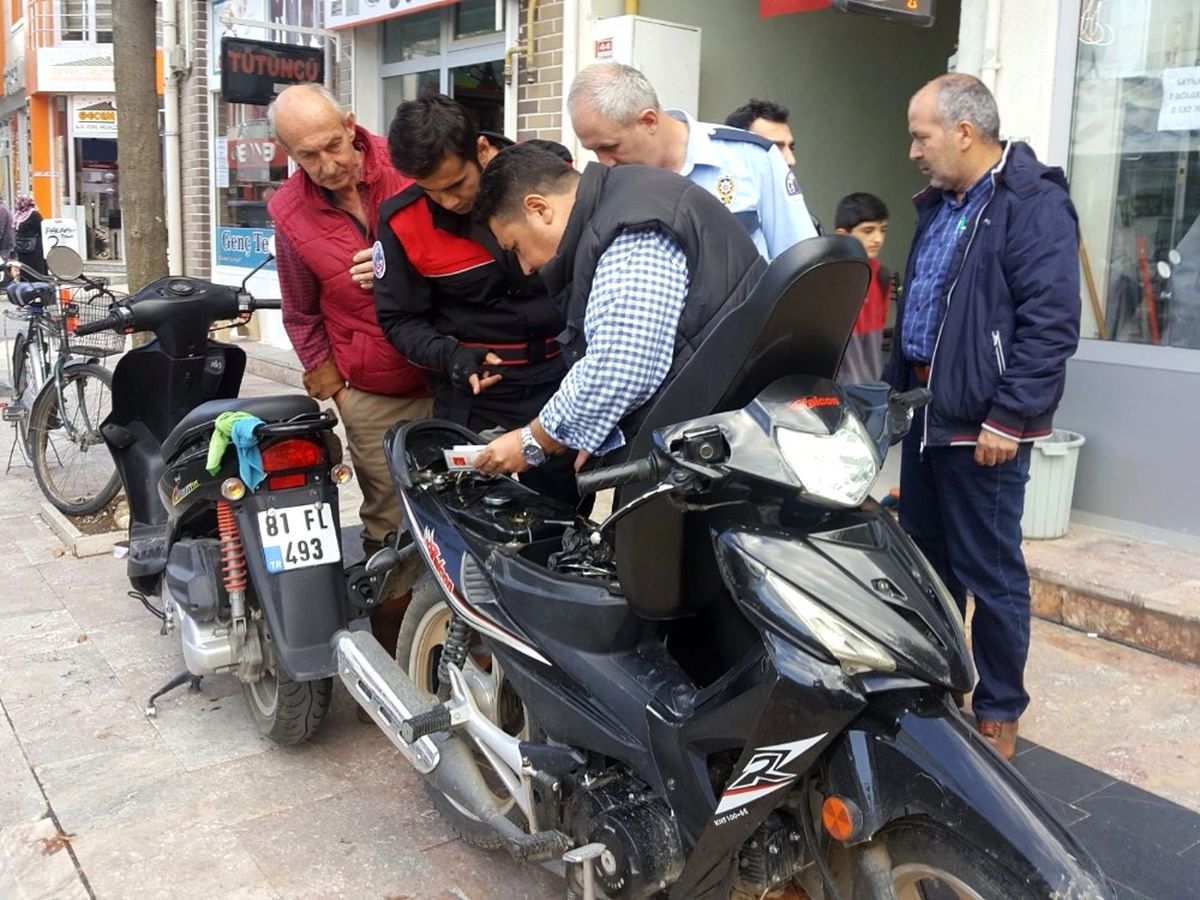 Çalınan Motorunun Peşini Bırakmadı