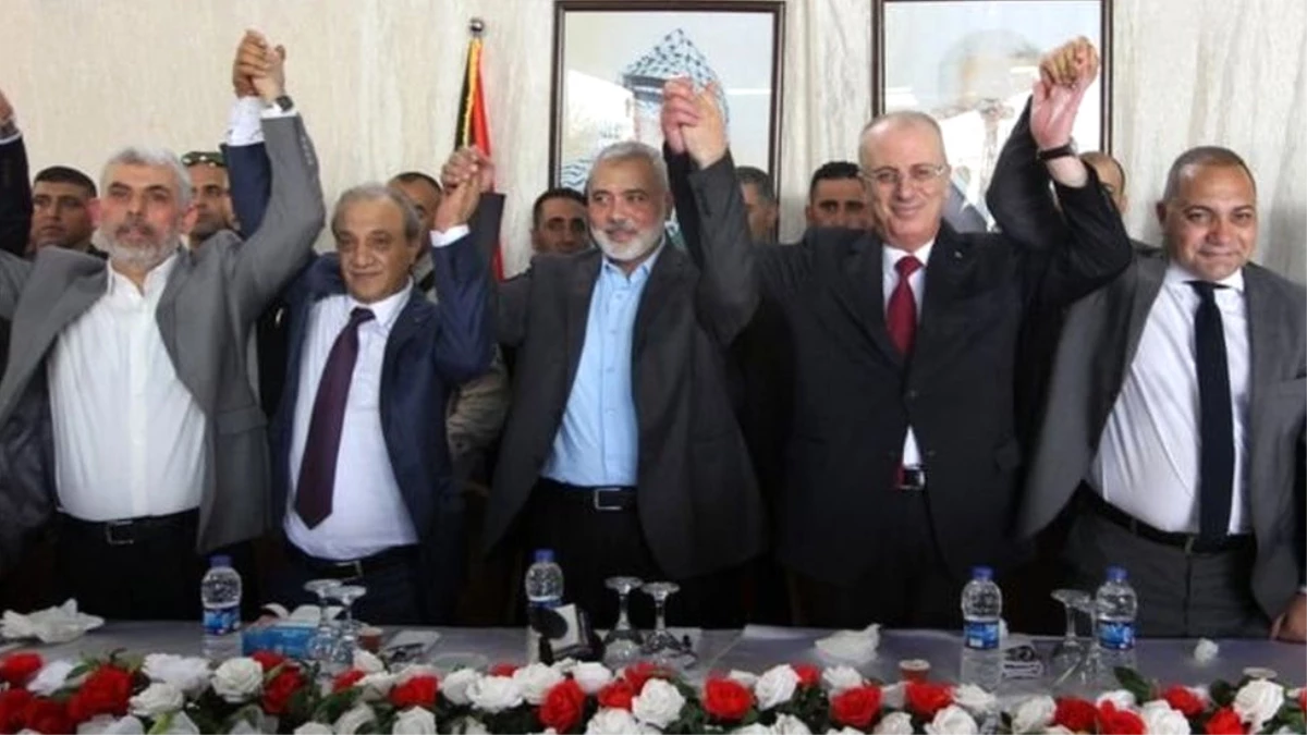 Filistin\'de 2104\'ten Bu Yana İlk Ortak Kabine Toplantısı