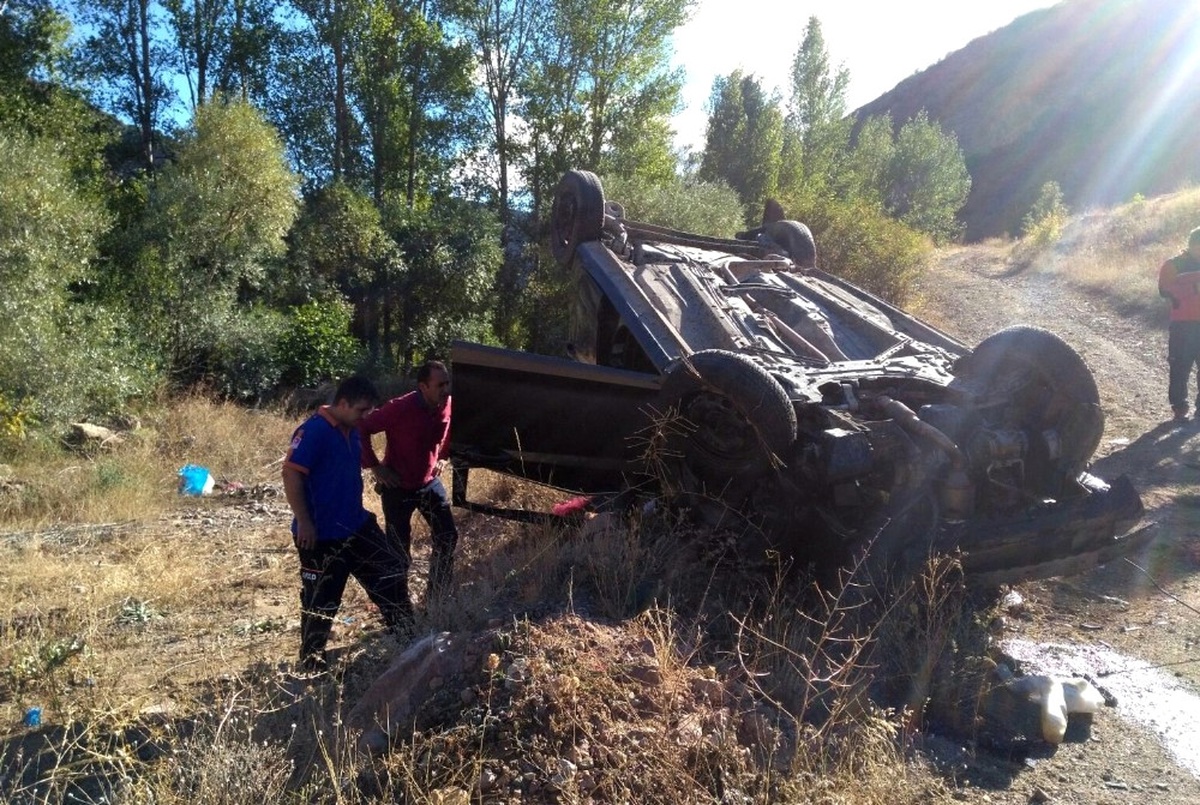 Maçka Emniyet Amiri Gümüşhane\'de Kaza Yaptı