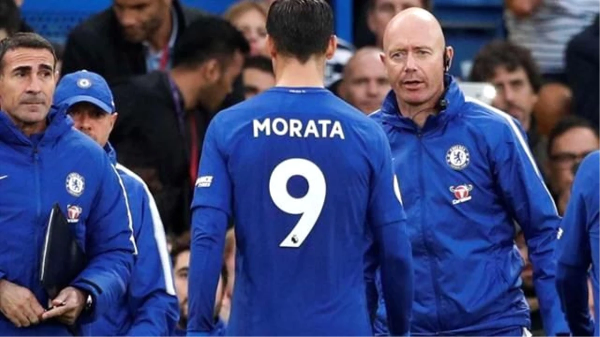 Chelsea\'nin İspanyol Golcüsü Morata, 2 Ay Sahalardan Uzak Kalacak