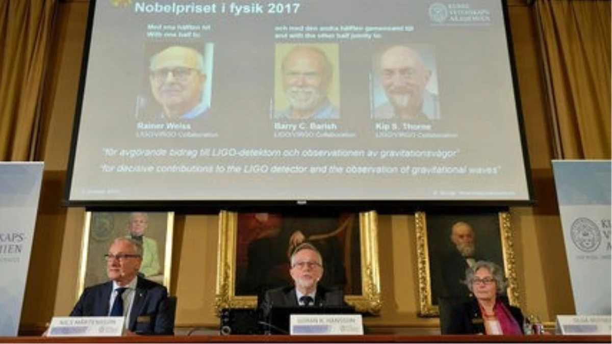 ABD\'de Yapılan Yerçekimi Dalgaları Araştırması Nobel Fizik Ödülü\'nü Kazandı