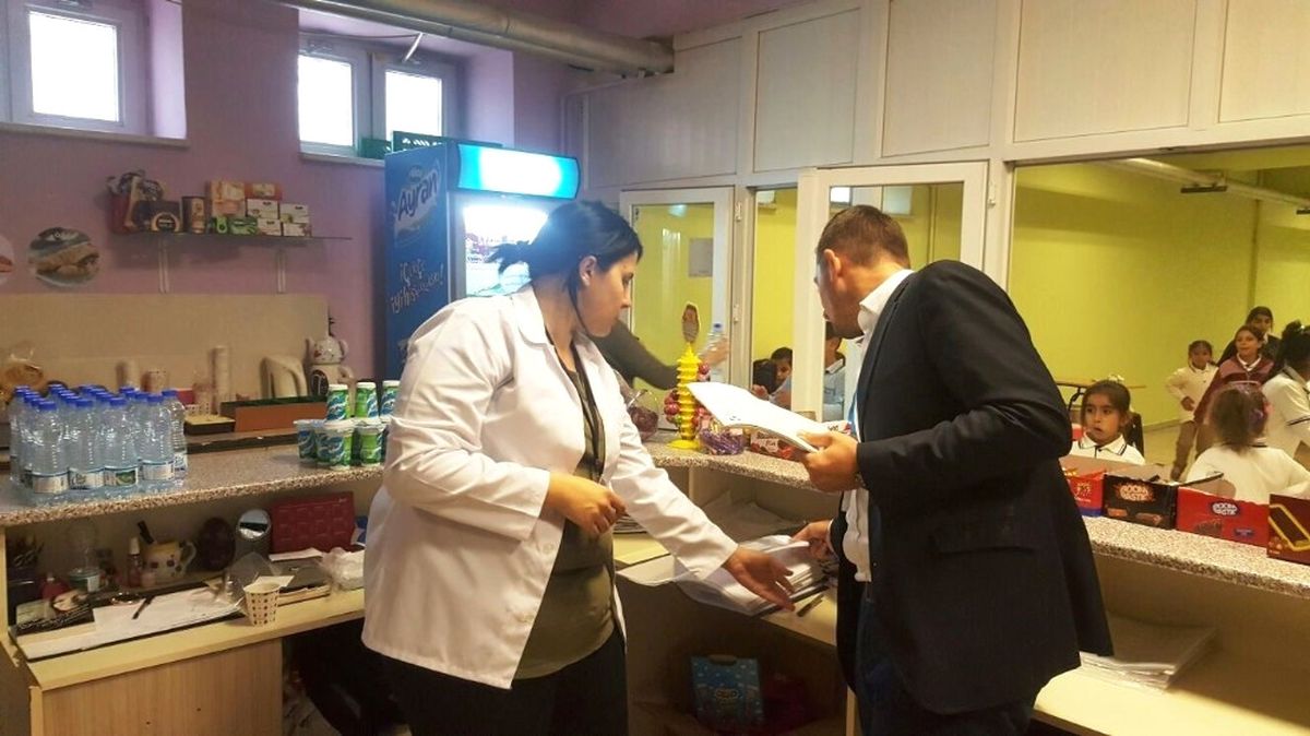 Okul Kantinlerinde Denetim Yapıldı