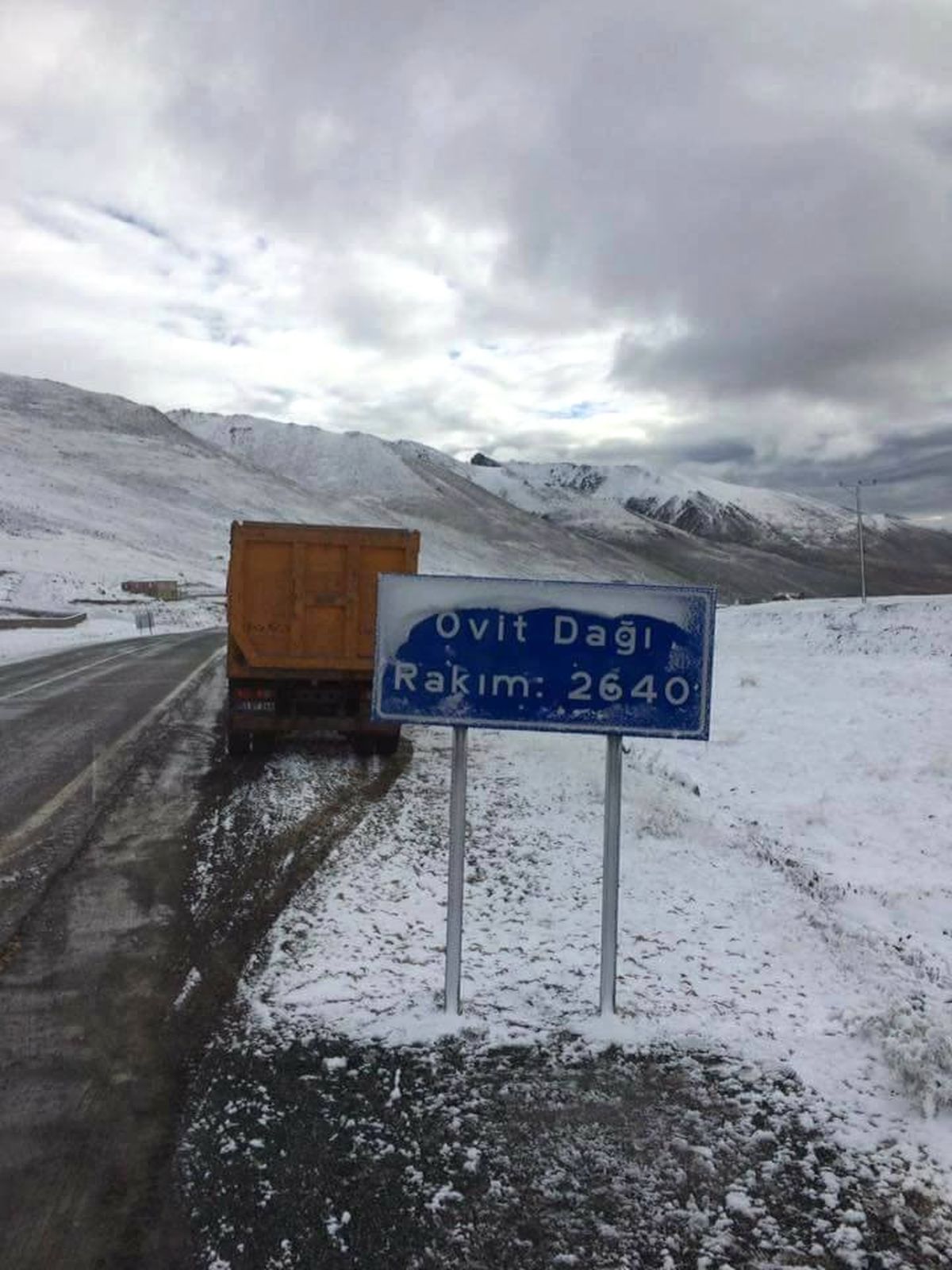 Ovit Geçidi\'ne Yılın Karı Düştü