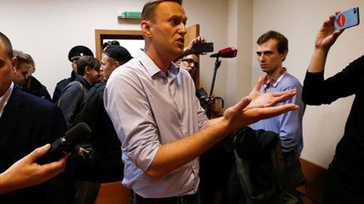Rus Muhalif Lider Navalny\'ye 20 Gün Hapis Cezası