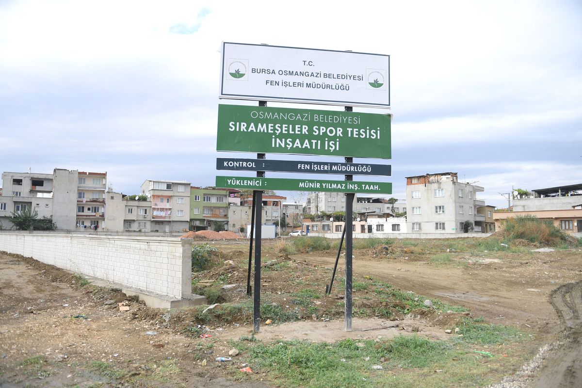 Sırameşeler\'e Park ve Spor Tesisi