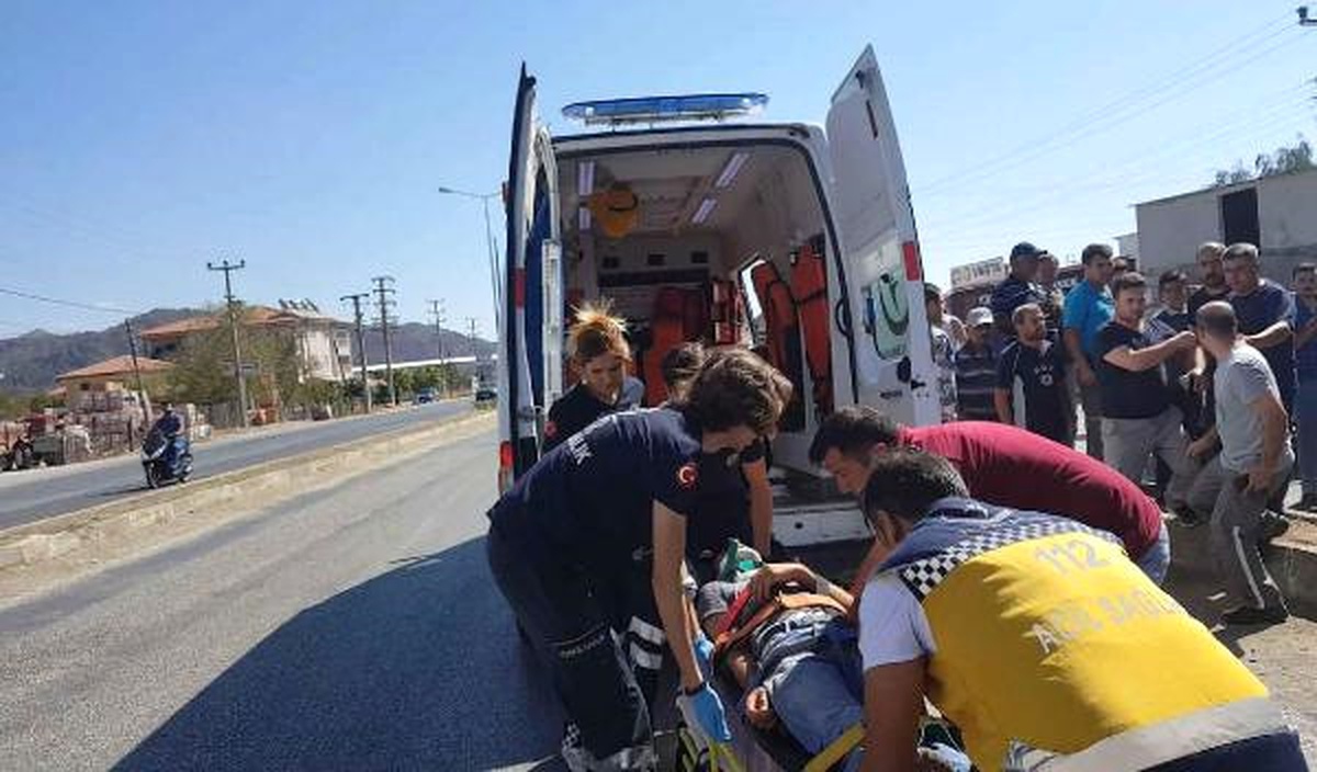 Ters Yöne Giren Sürücü Yayaya Çarptı