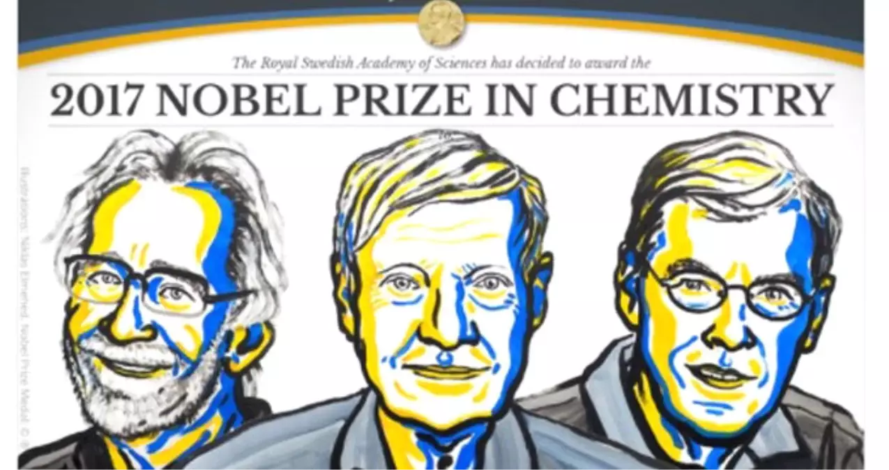 Nobel Kimya Ödülü, Biyomolekülleri 3 Boyutlu Olarak Görüntüleyen Bilim İnsanlarına Verildi