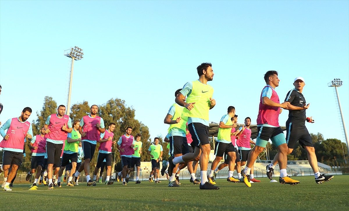 A Milli Futbol Takımı\'nın Antalya Kampı