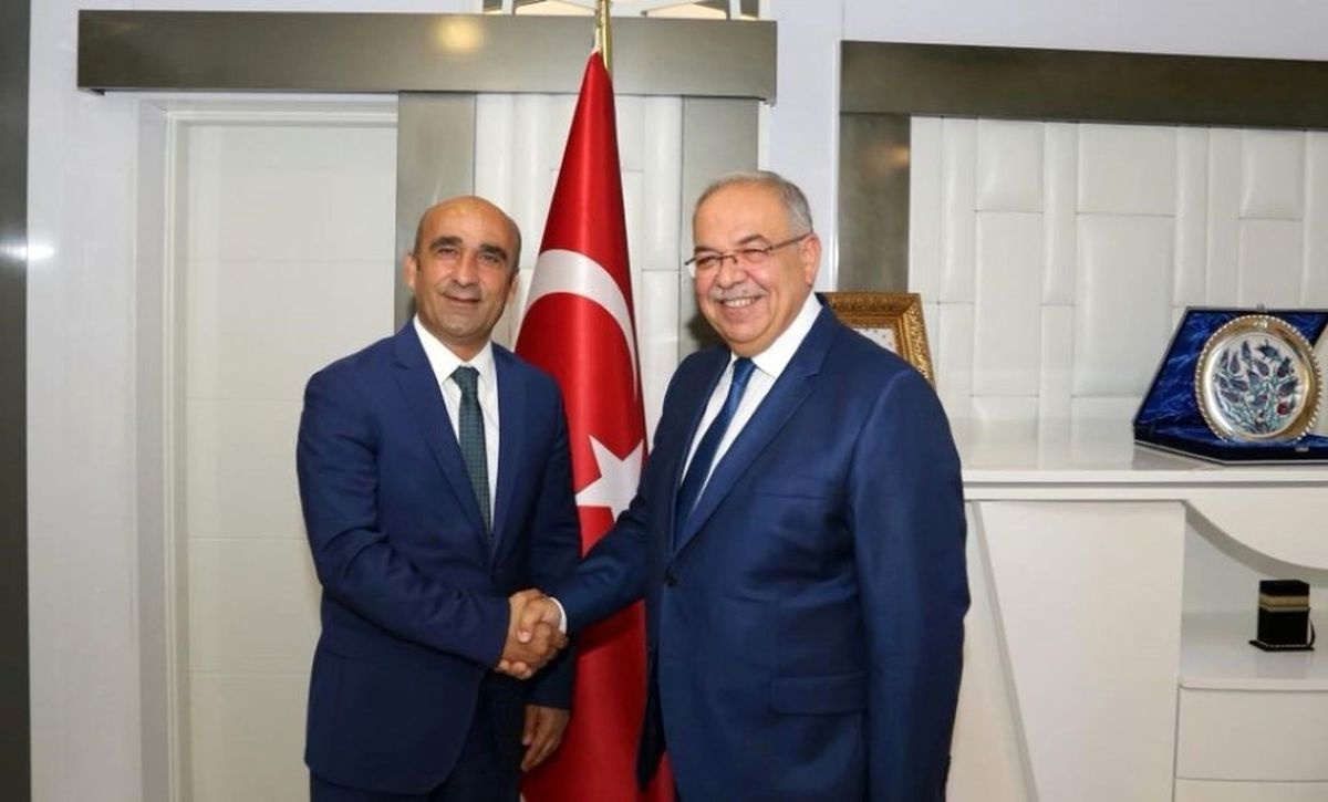 Araban Belediye Başkanı Özdemir ile Başkan Kutlu Bir Araya Geldi