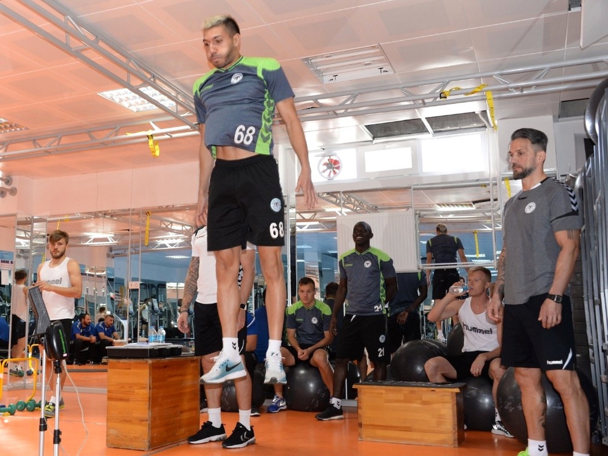 Atiker Konyaspor\'a Optimum Kuvvet Testi Yapıldı