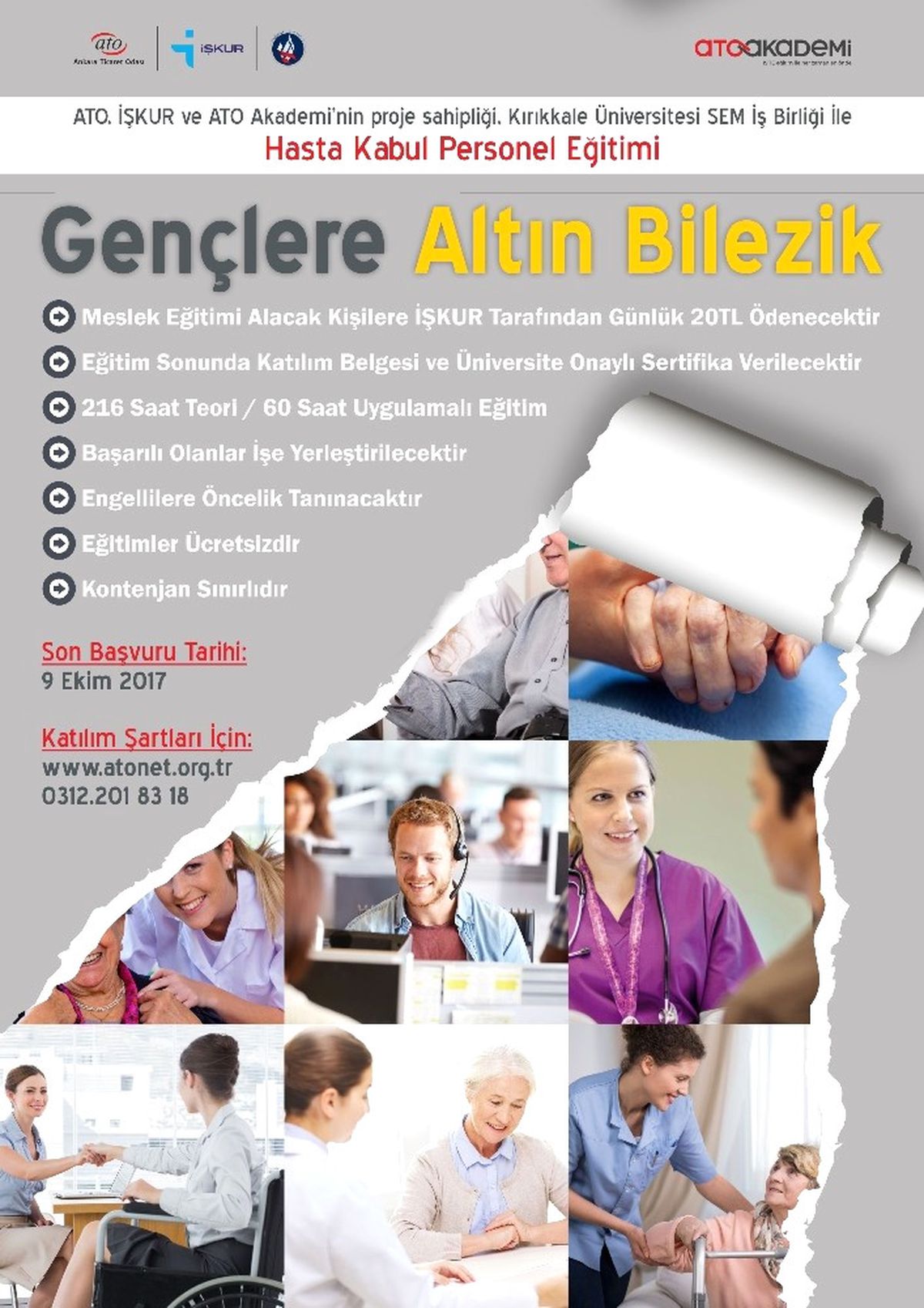 ATO "Hasta Kabul Elemanı" Yetiştirecek