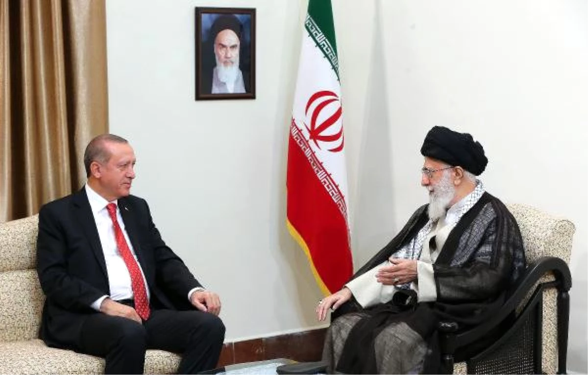 Cumhurbaşkanı Erdoğan, İran Lideri Hamaney ile Görüştü