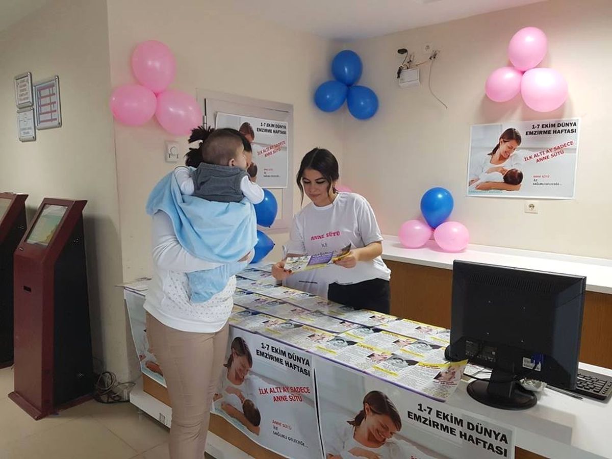 Gölbaşı Devlet Hastanesinde Emzirme Standı Açıldı