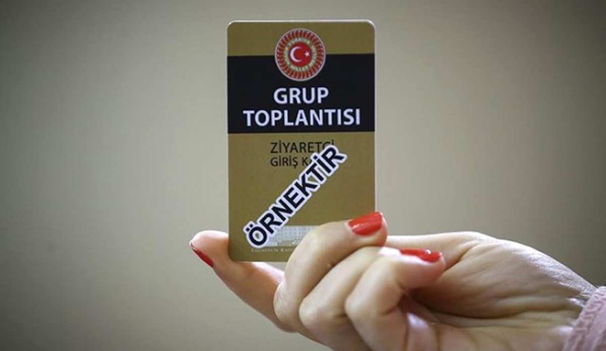 Grup Toplantılarına Özel Ziyaretçi Kartı