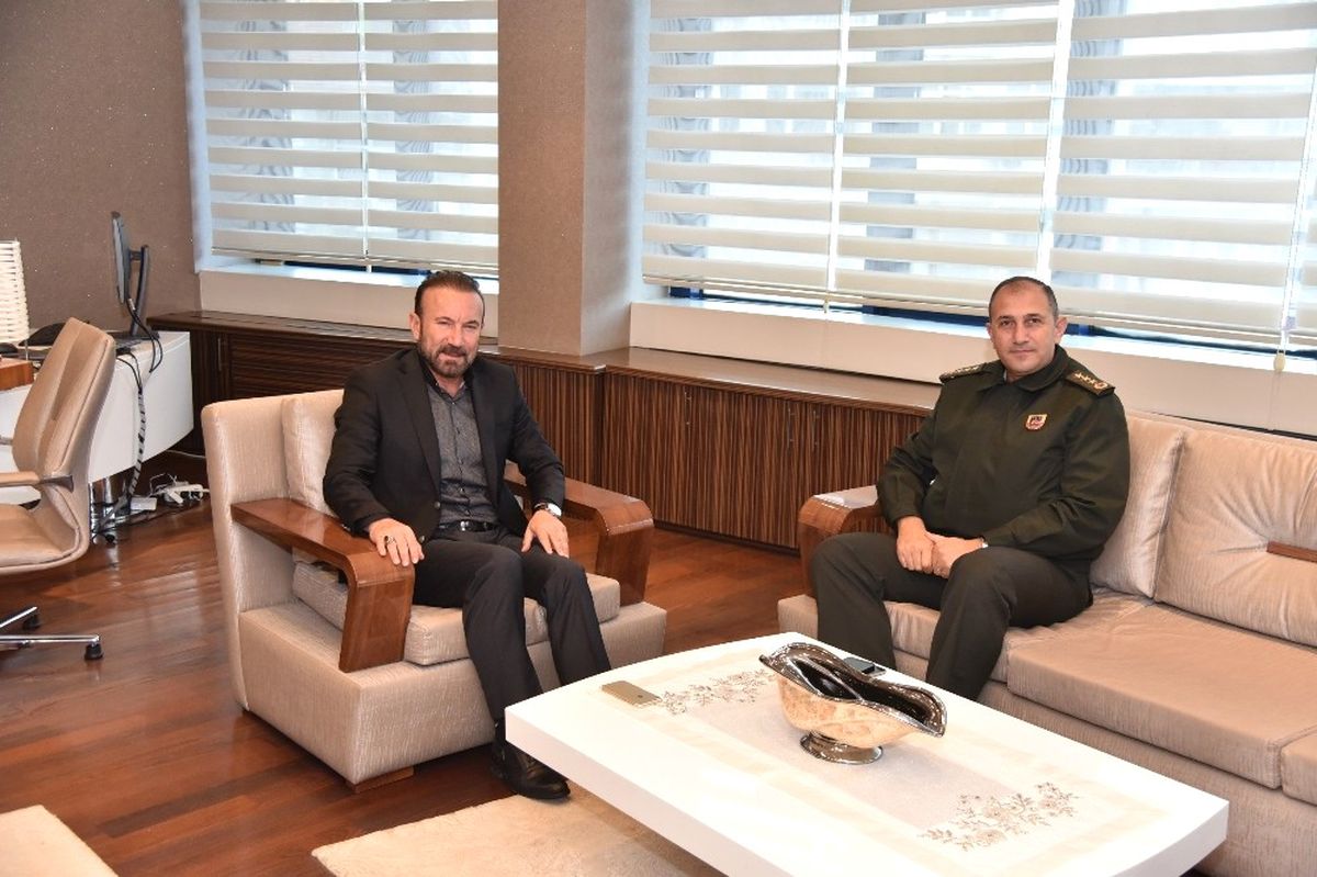 İl Jandarma Komutanından Başkan Doğan\'a Ziyaret