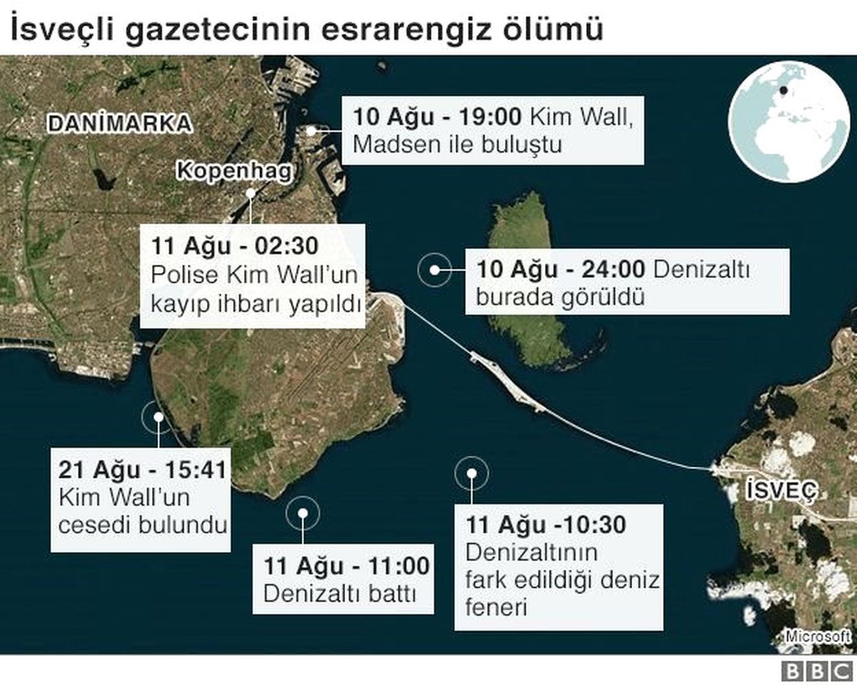 İsveçli Gazetecinin Cinayet Zanlısında Kadınlara İşkence Videoları Bulundu