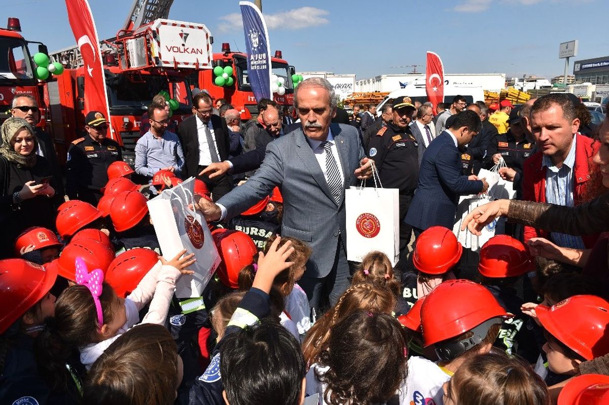İtfaiye Yeni Araçlarla Güç Kazandı