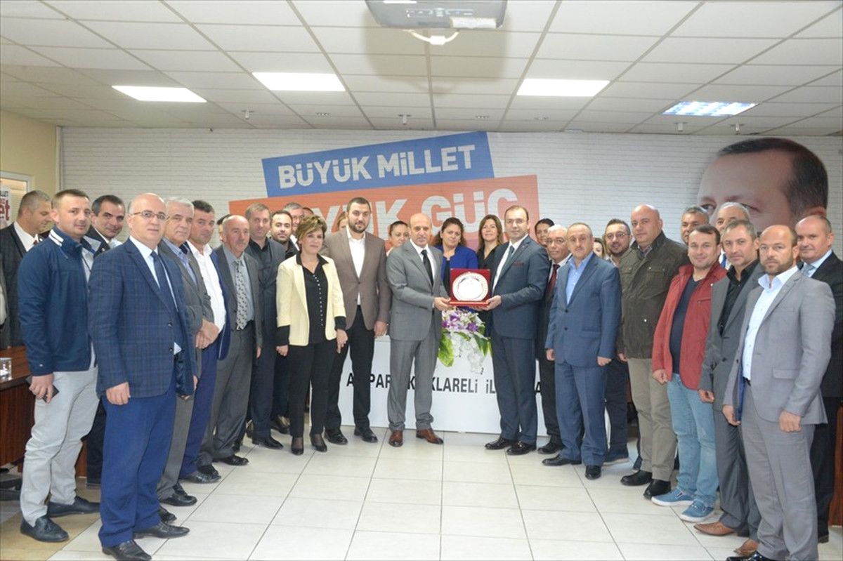 Kırklareli Valisi Çiftçi'den Siyasi Partilere Ziyaret