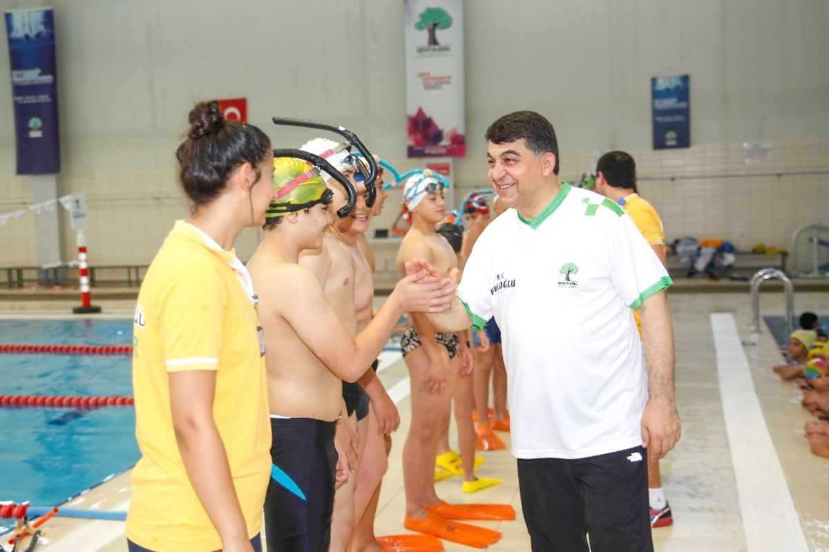 Kış Spor Okullarında İlk Düdük Çaldı