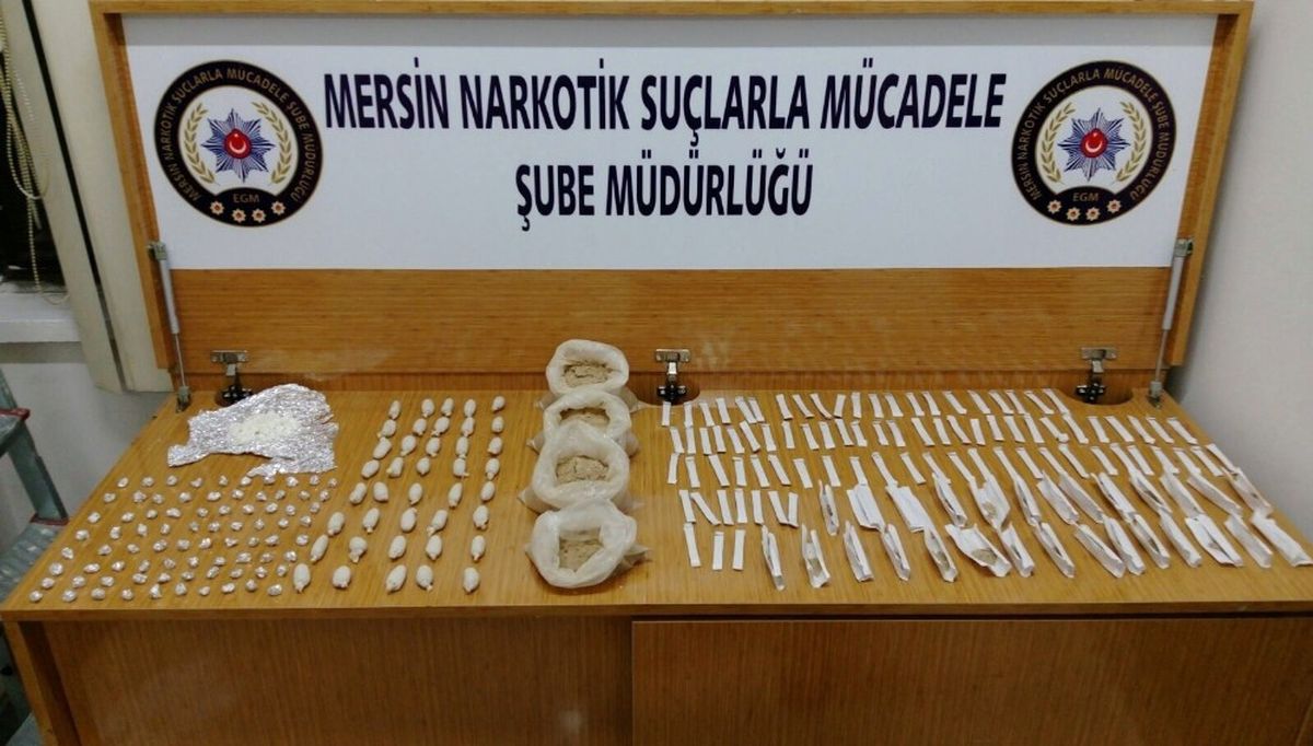 Mersin\'de Uyuşturucu Operasyonu