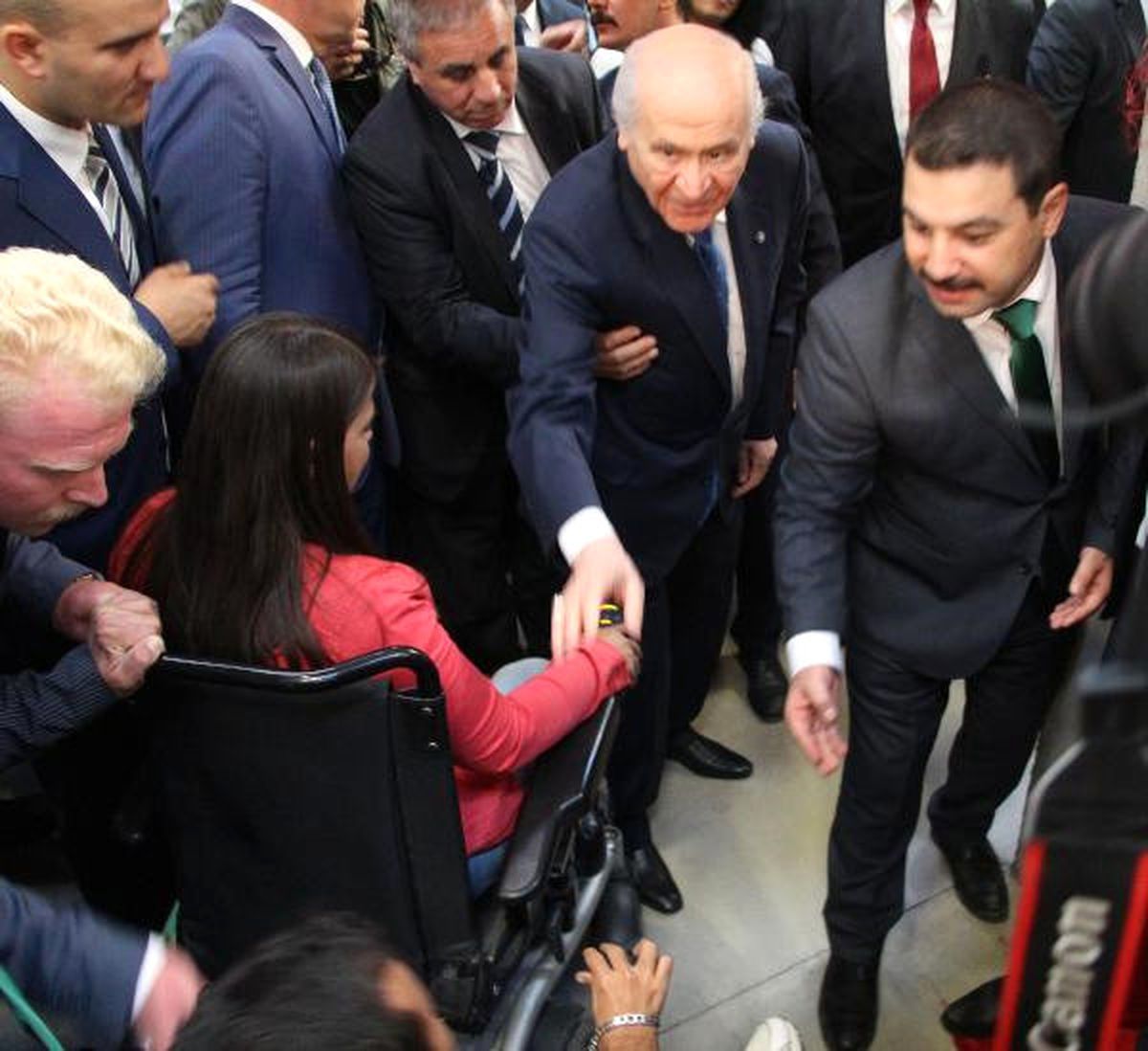 MHP Genel Başkanı Bahçeli Manisa\'da (2)