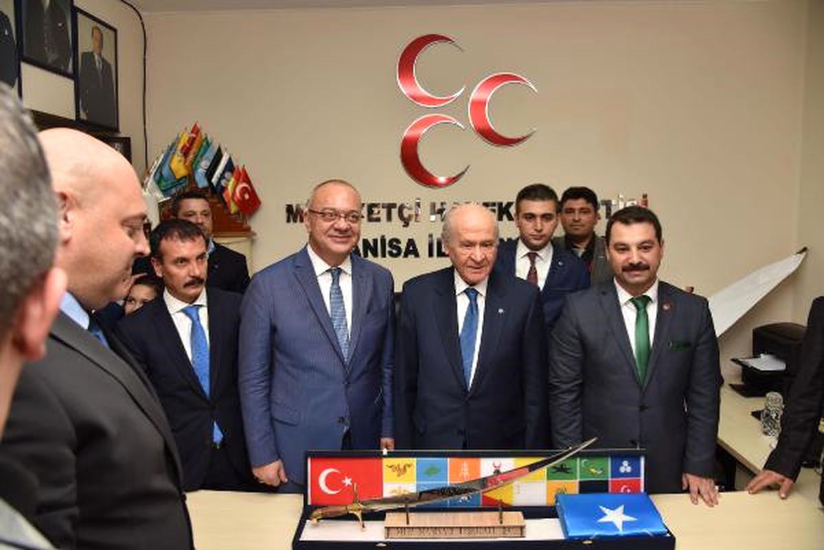 MHP Genel Başkanı Bahçeli Manisa\'da (3)