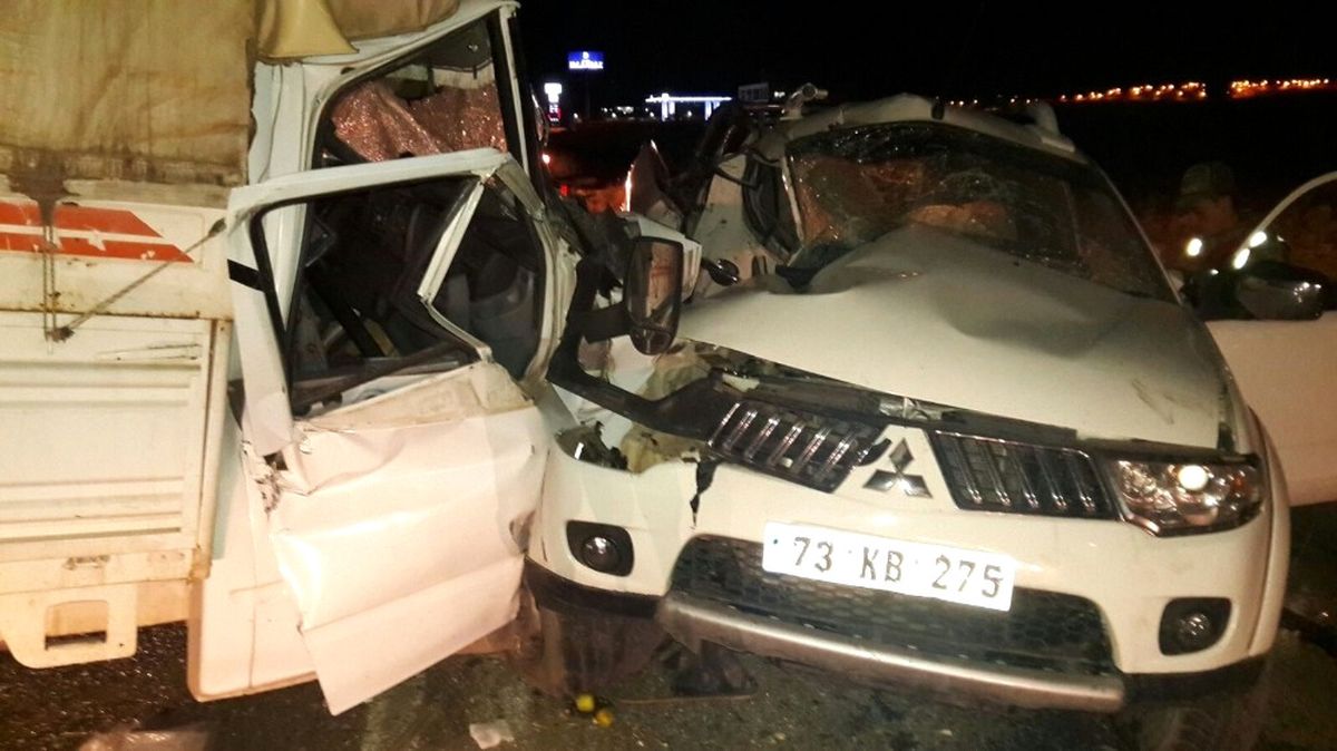 Midyat\'ta Trafik Kazası: 1 Ölü, 3 Yaralı