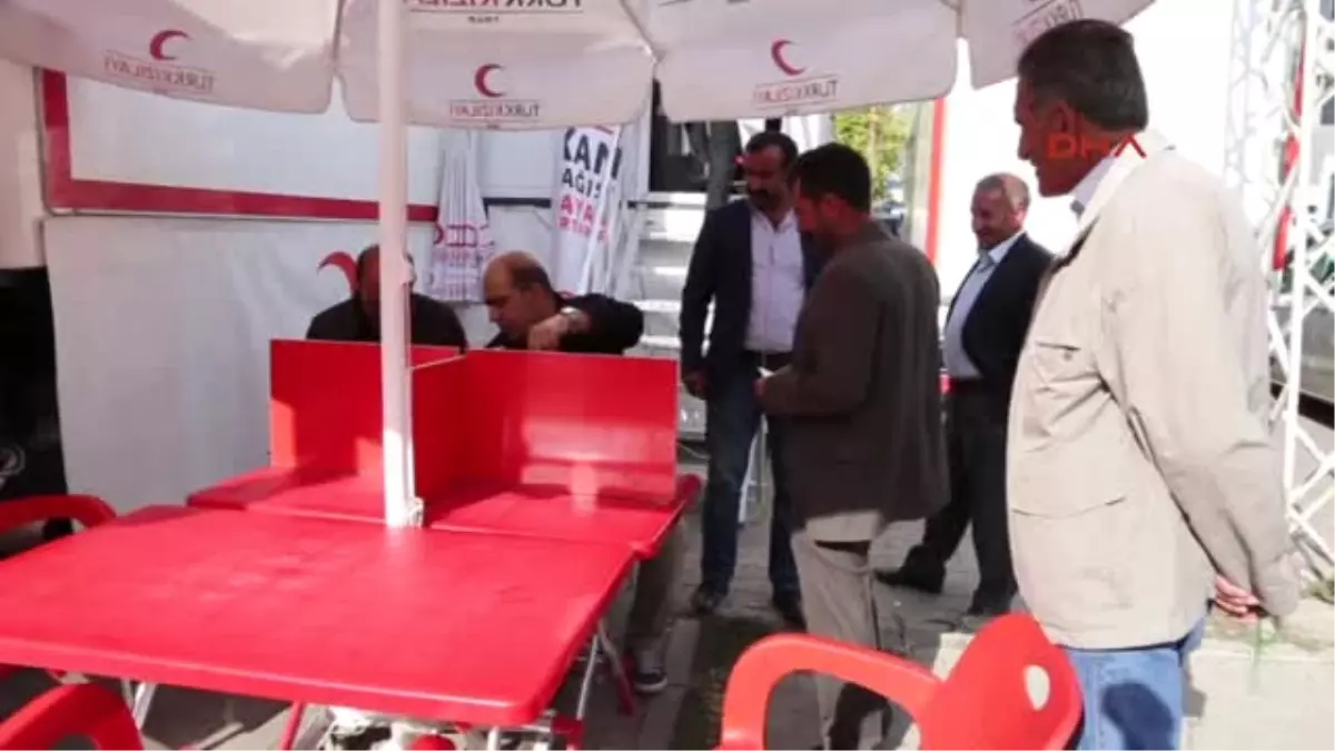 Muş Varto\'da Kanlar Kızılaya