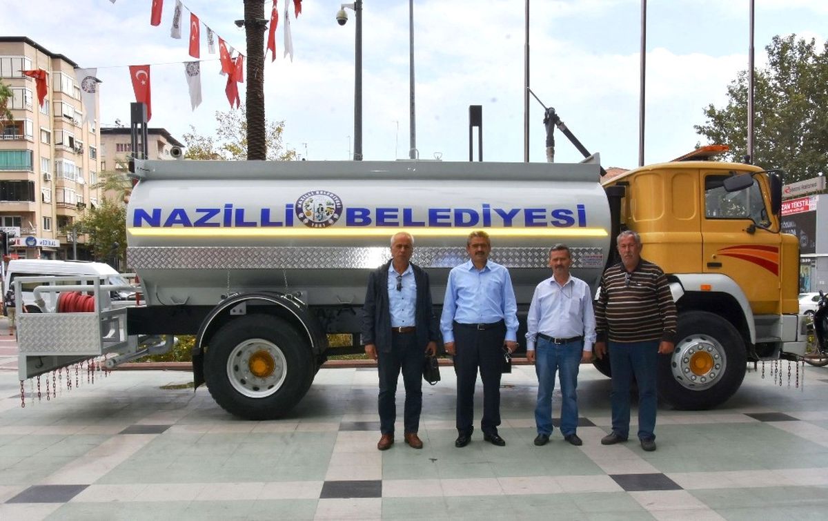 Nazilli Belediyesi Araç Parkına Bir Yenisini Daha Ekledi
