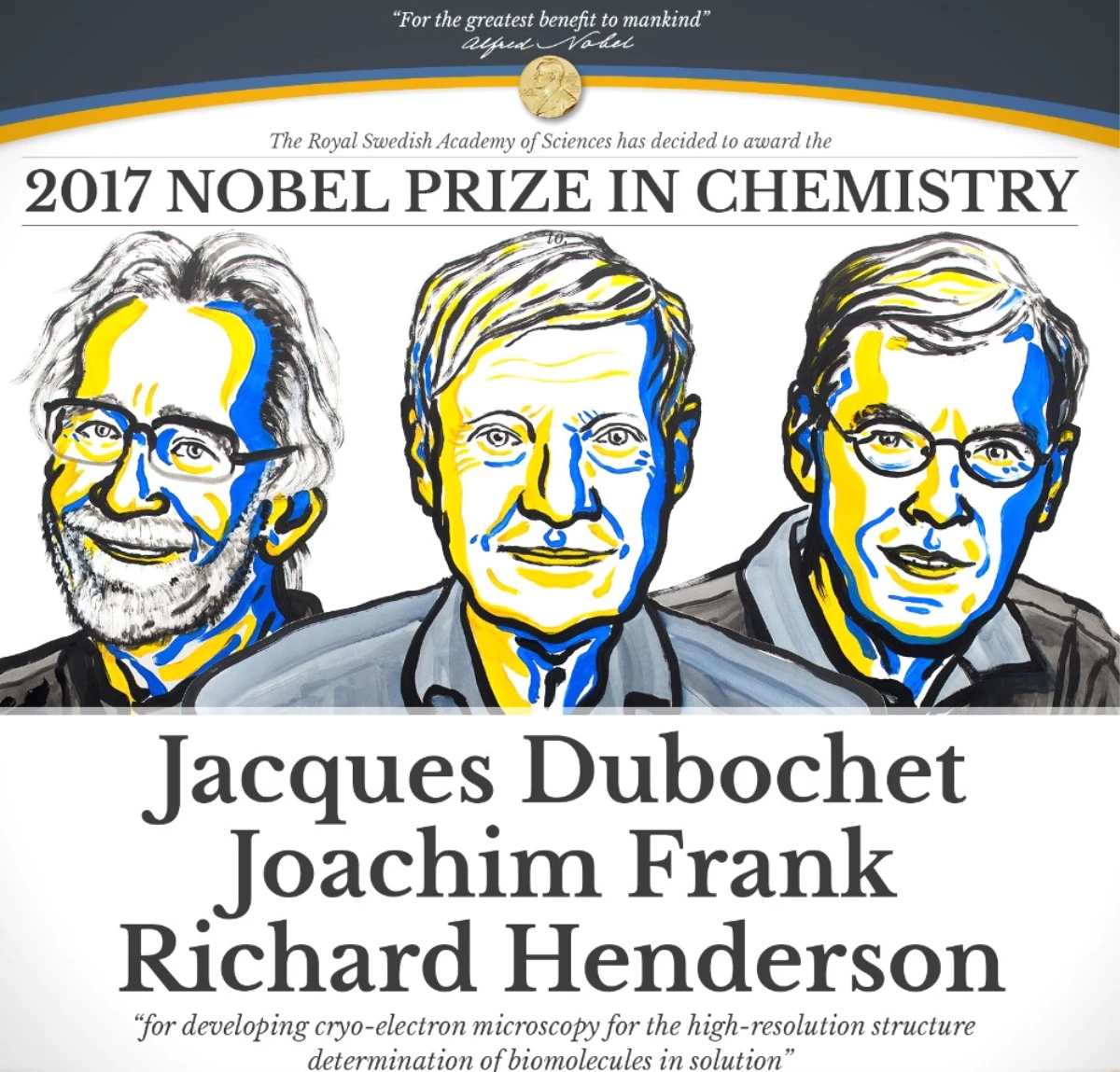 Nobel Kimya Ödülünü Kazananlar Açıklandı